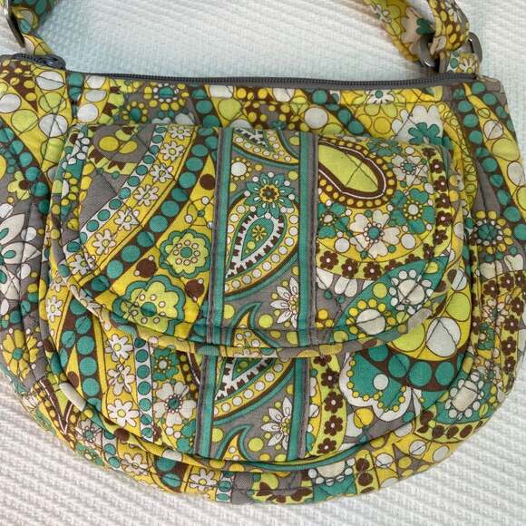 Vera Bradley lemon parfait crossbody purse - Picture 2 of 8
